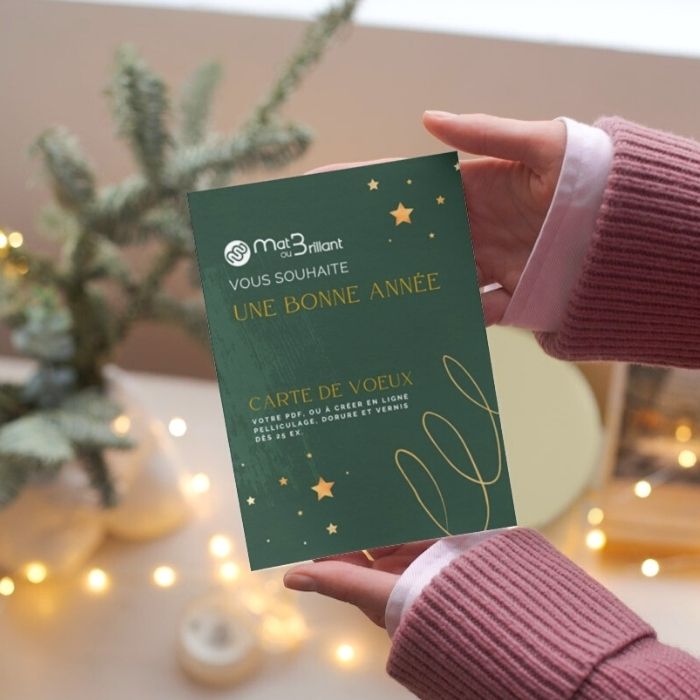 Cartes de voeux fêtes de fin d'année